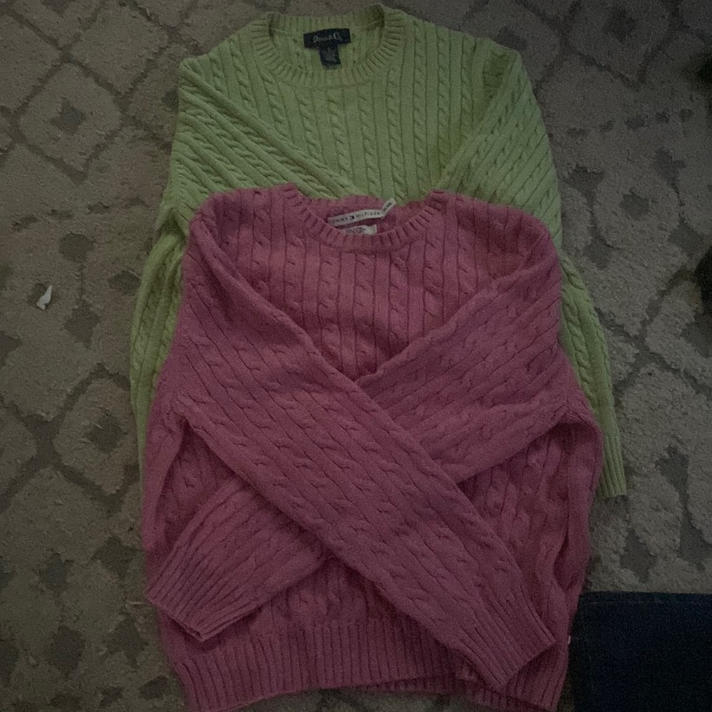 Two sweater Tommy And Denim and co